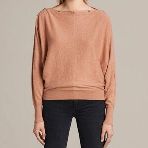 AllSaints | Elle Snap-Detail Sweater